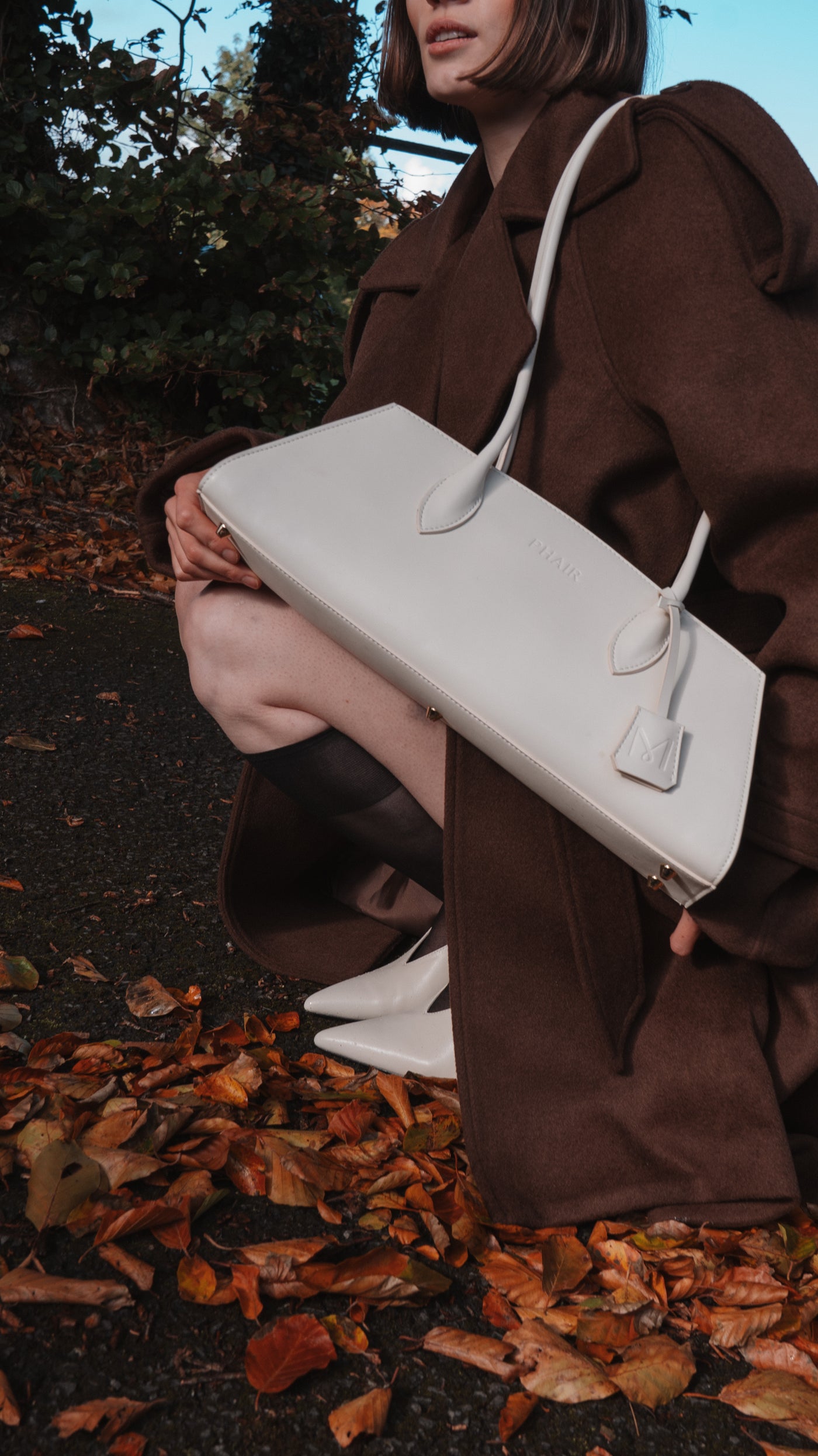 The Maggie Bag in Ivory