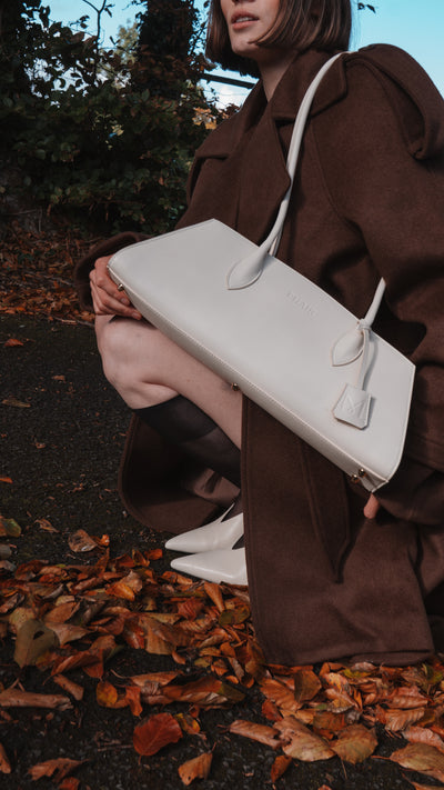 The Maggie Bag in Ivory