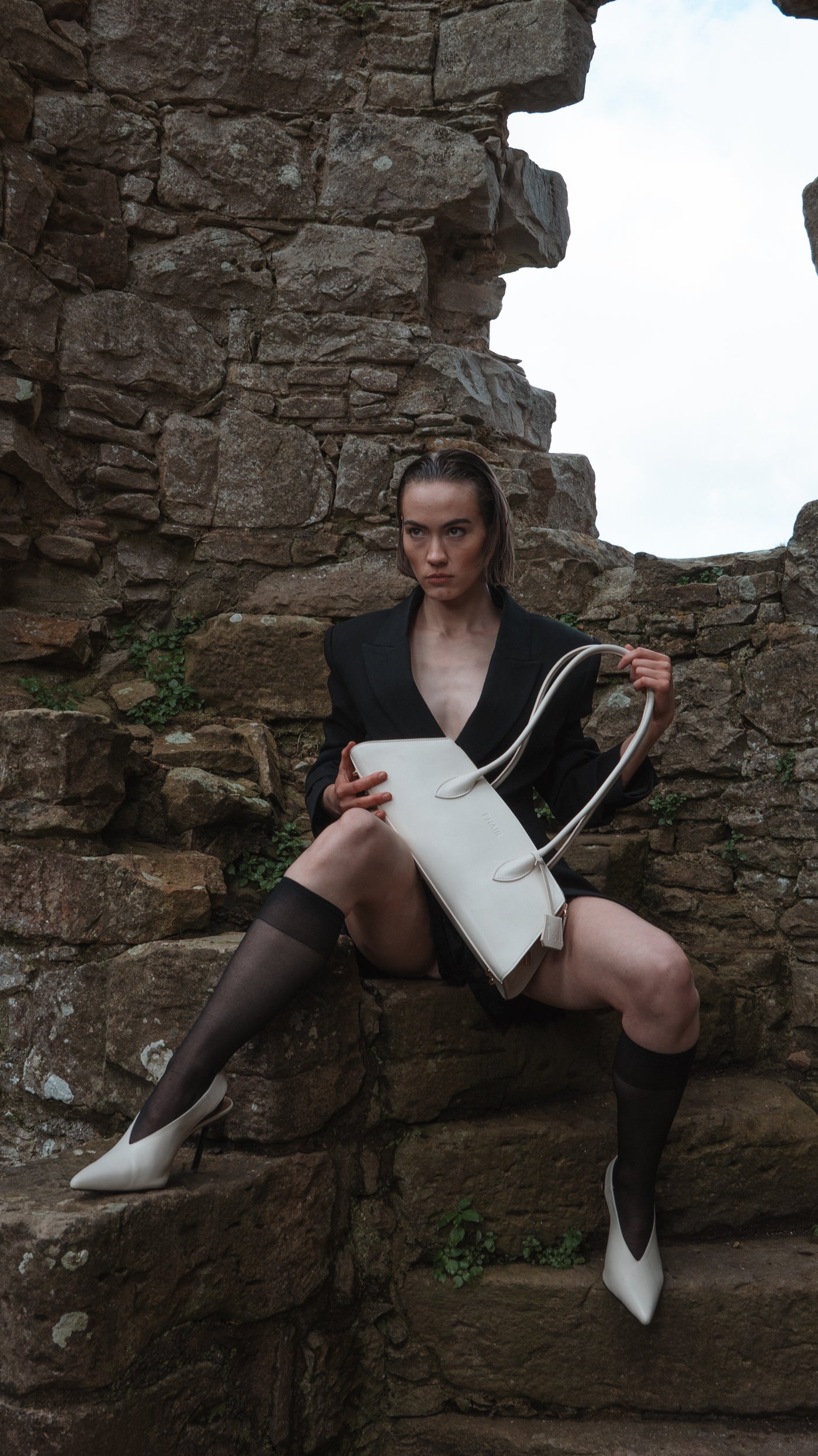 The Maggie Bag in Ivory