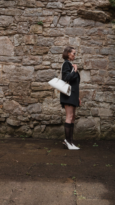 The Maggie Bag in Ivory