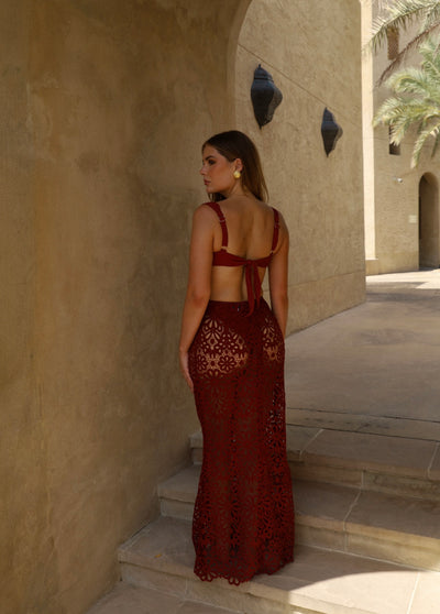 CHERRY RED CHEEKY BRIEFS