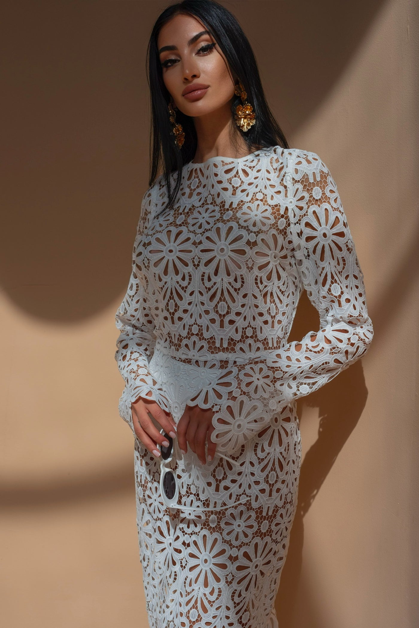 White Backless Maxi Dress www.melissaphair.com White Backless Maxi Dress www.melissaphair.com