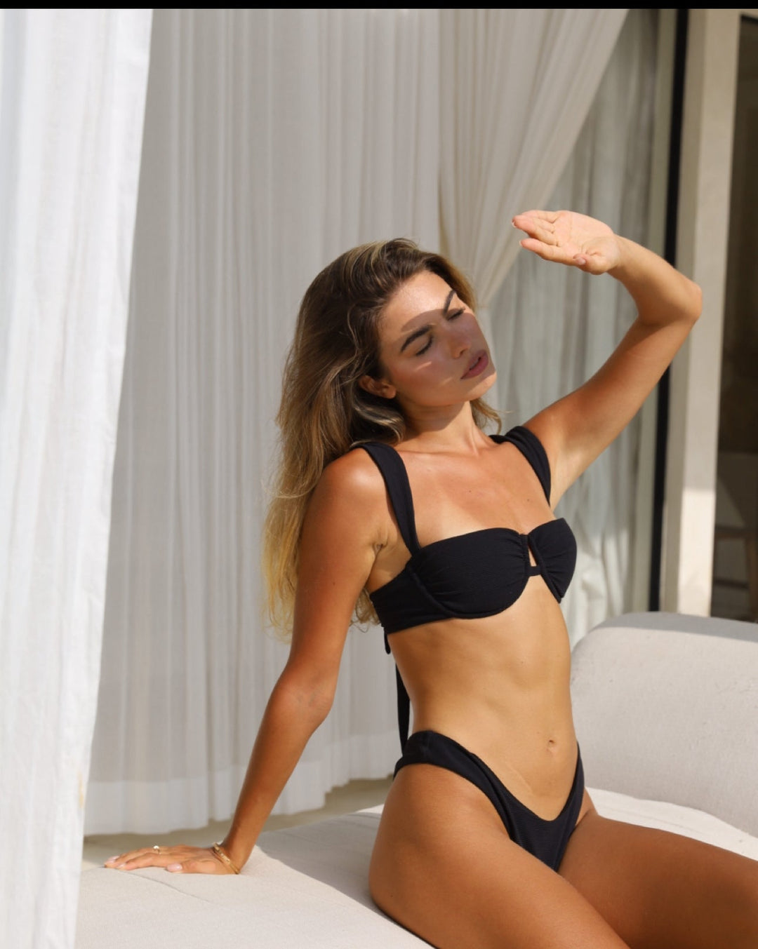 Black Balconette Bikini Top - www.melissaphair.com