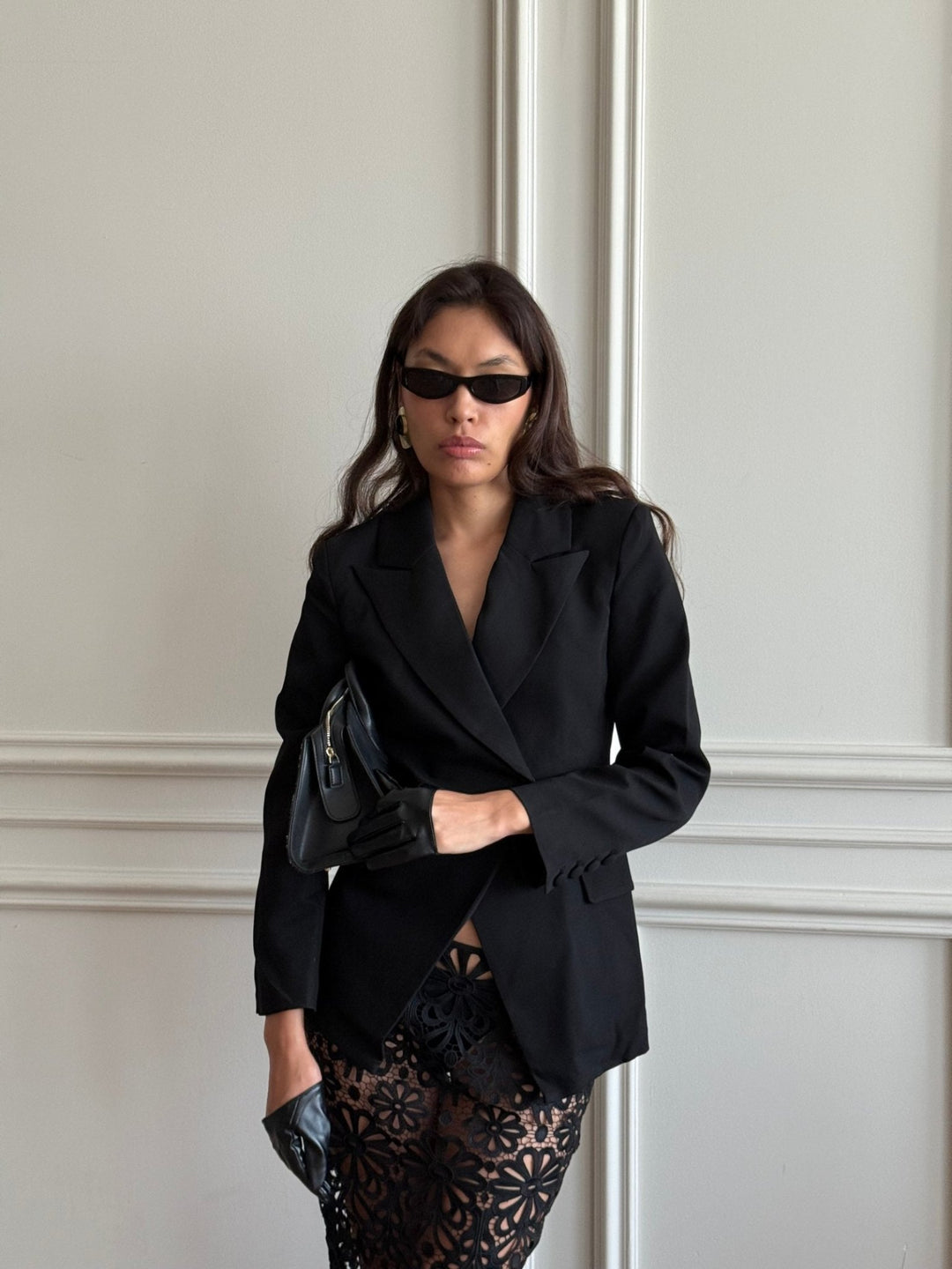 Black Floral Maxi Skirt - Melissa Phair