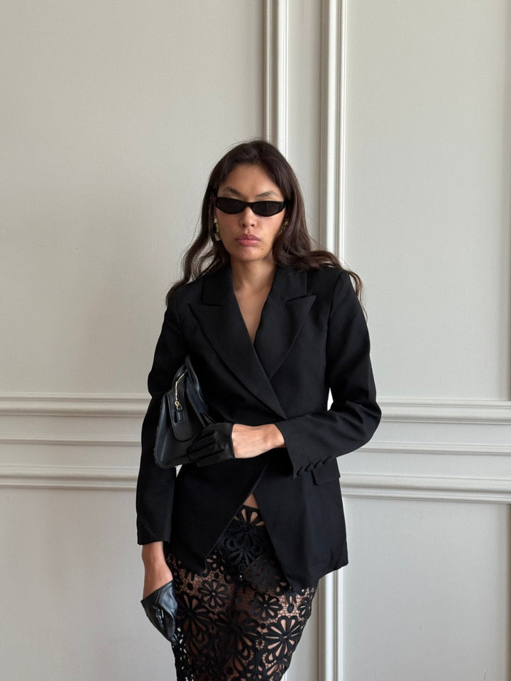 Black Floral Maxi Skirt - Melissa Phair