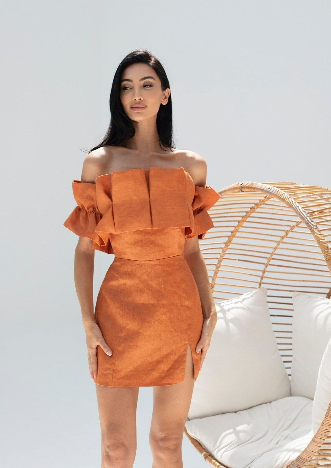 MELISSA Ruffle Minidress - www.melissaphair.com