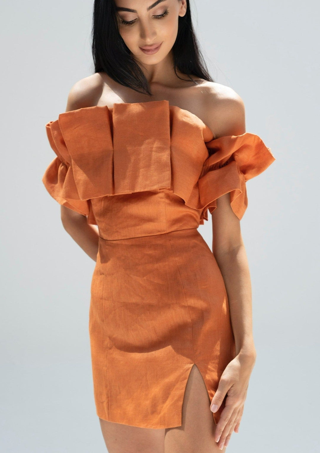 MELISSA Ruffle Minidress - www.melissaphair.com