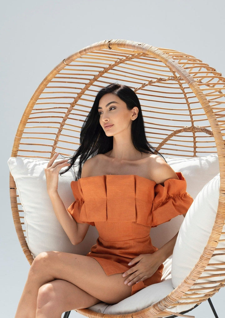 MELISSA Ruffle Minidress - www.melissaphair.com