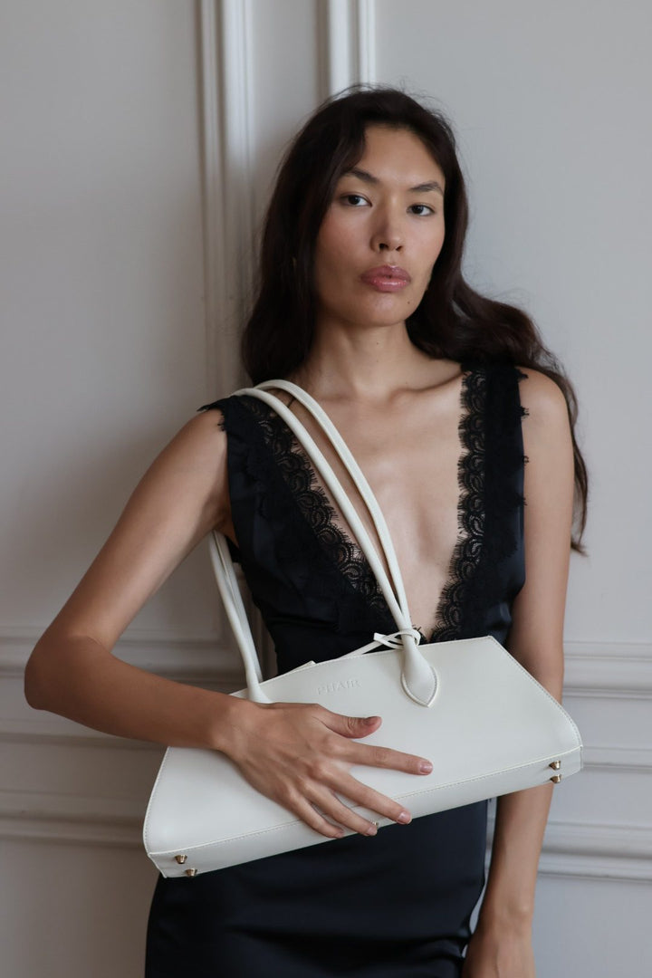 The Maggie Bag in Ivory - Melissa Phair