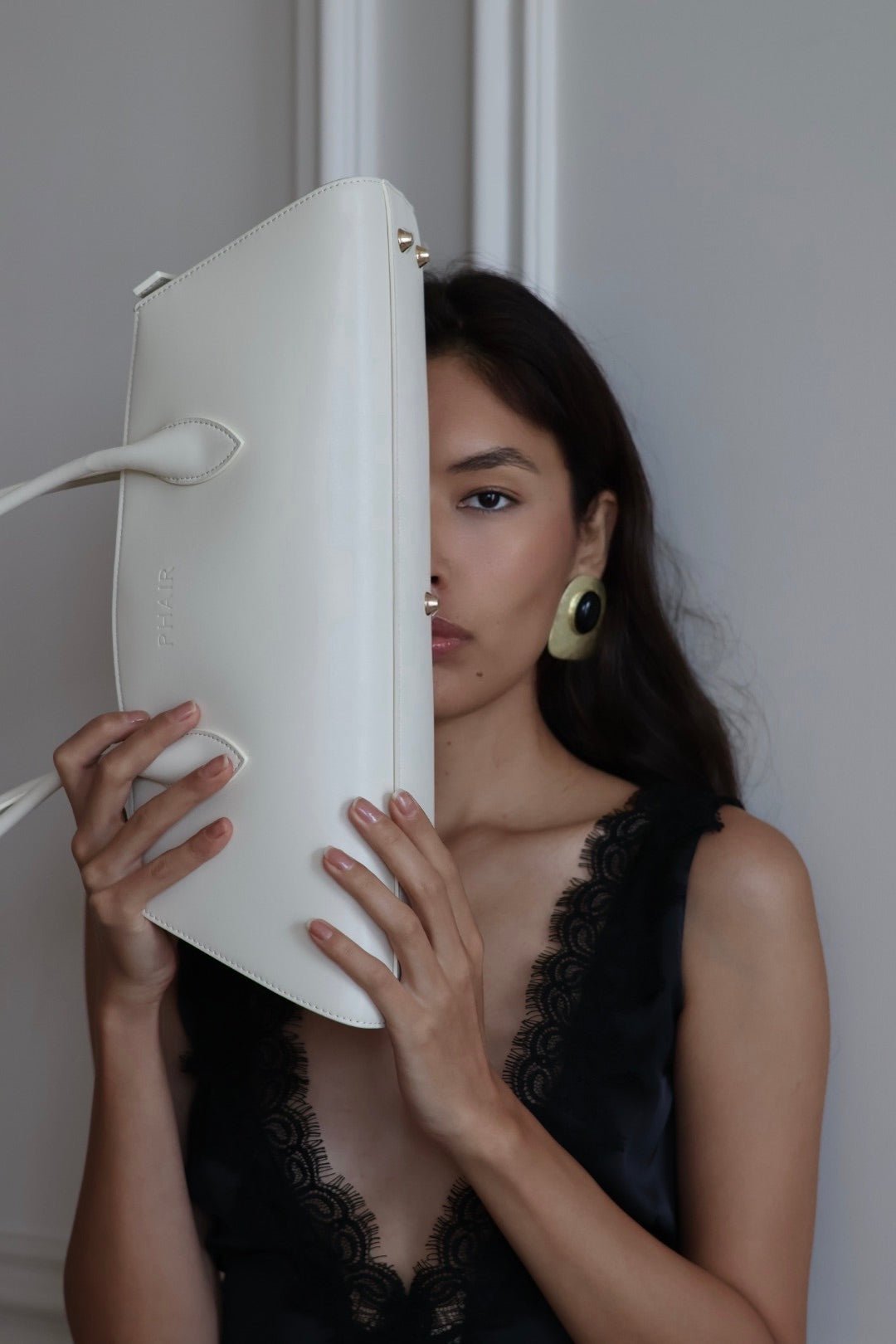 The Maggie Bag in Ivory - Melissa Phair