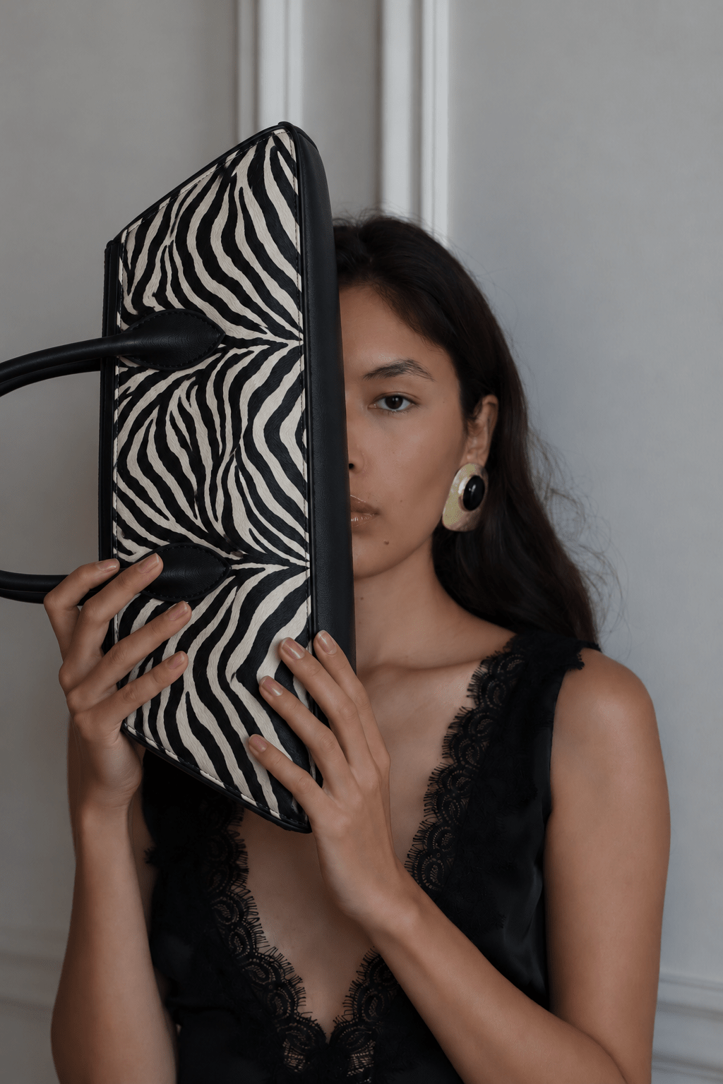 The Maggie Bag in Zebra Ponyhair - Melissa Phair