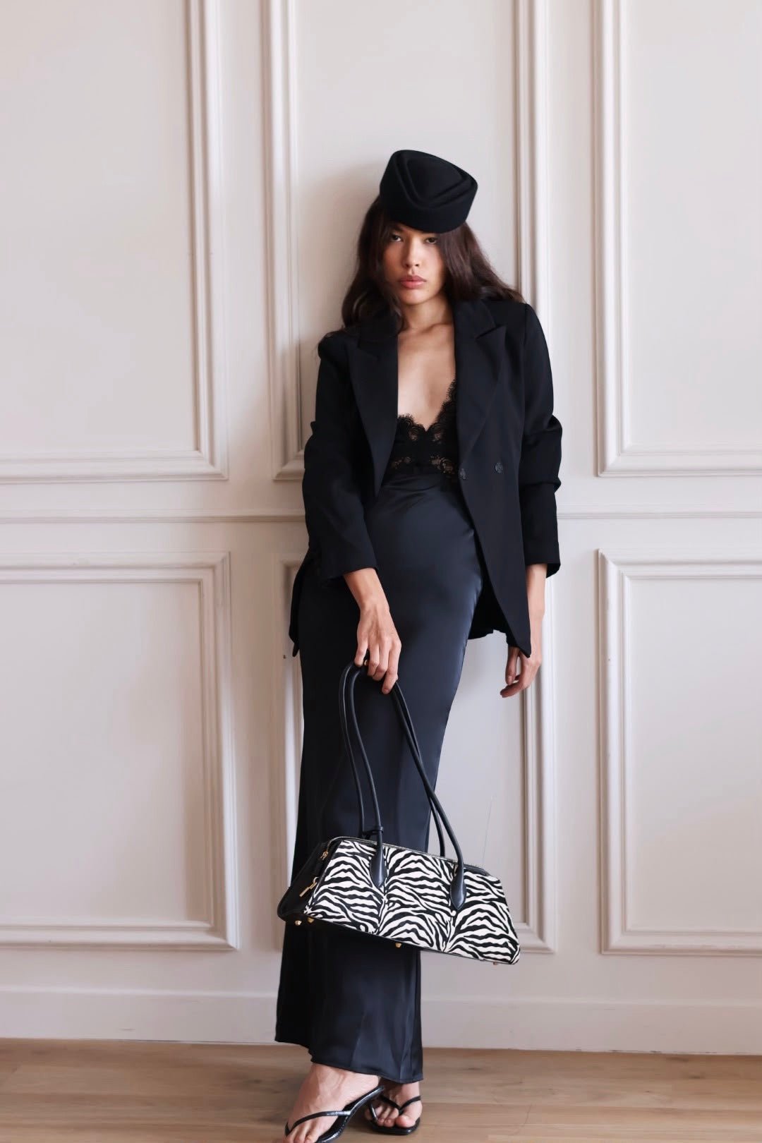 The Maggie Bag in Zebra Ponyhair - Melissa Phair