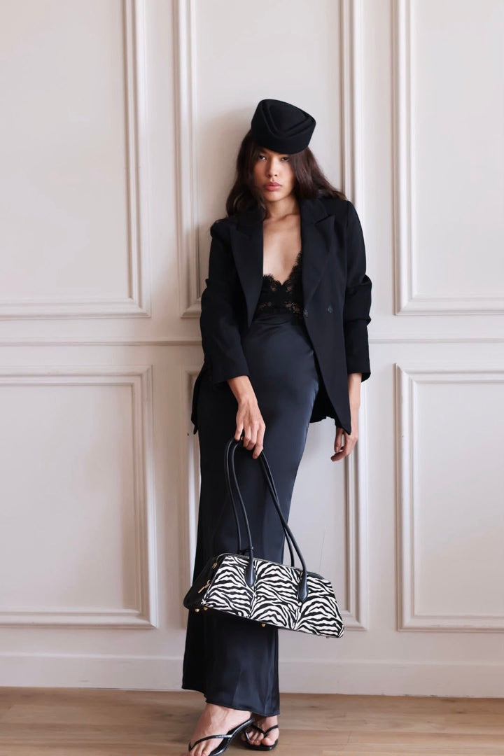 The Maggie Bag in Zebra Ponyhair - Melissa Phair