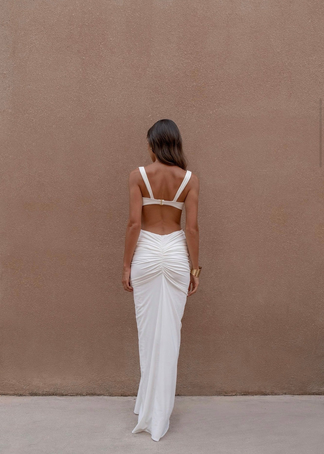 The Monaco Bikini Top in White - www.melissaphair.com