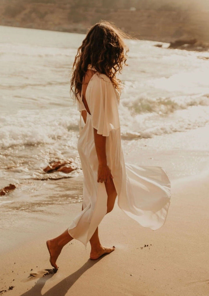Aurora Dress | White - www.melissaphair.com