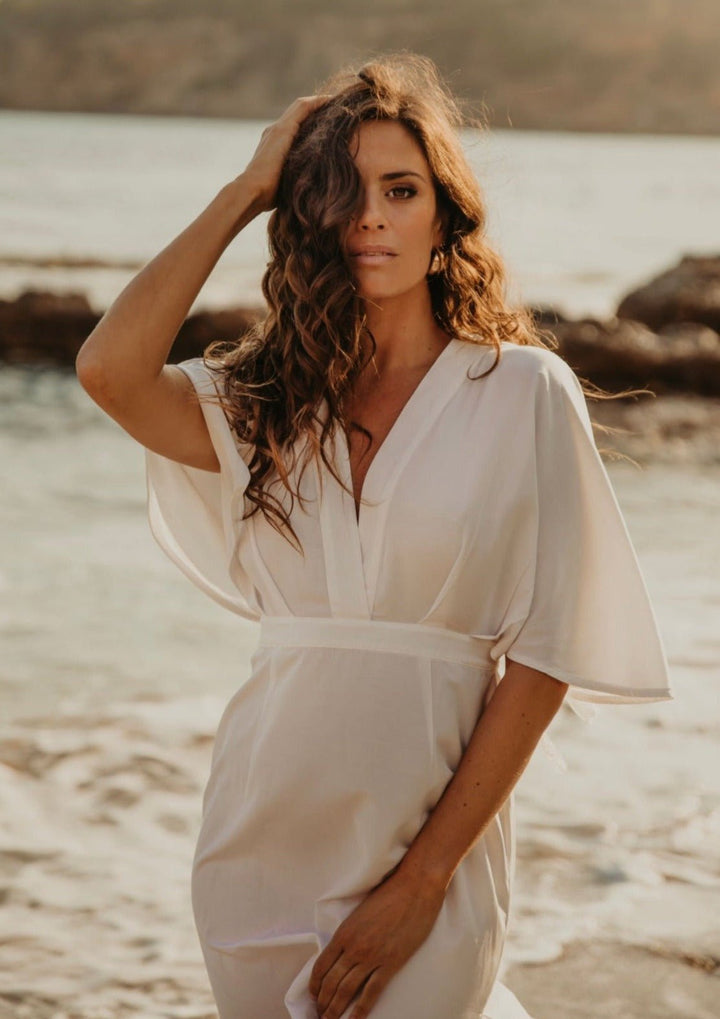 Aurora Dress | White - www.melissaphair.com