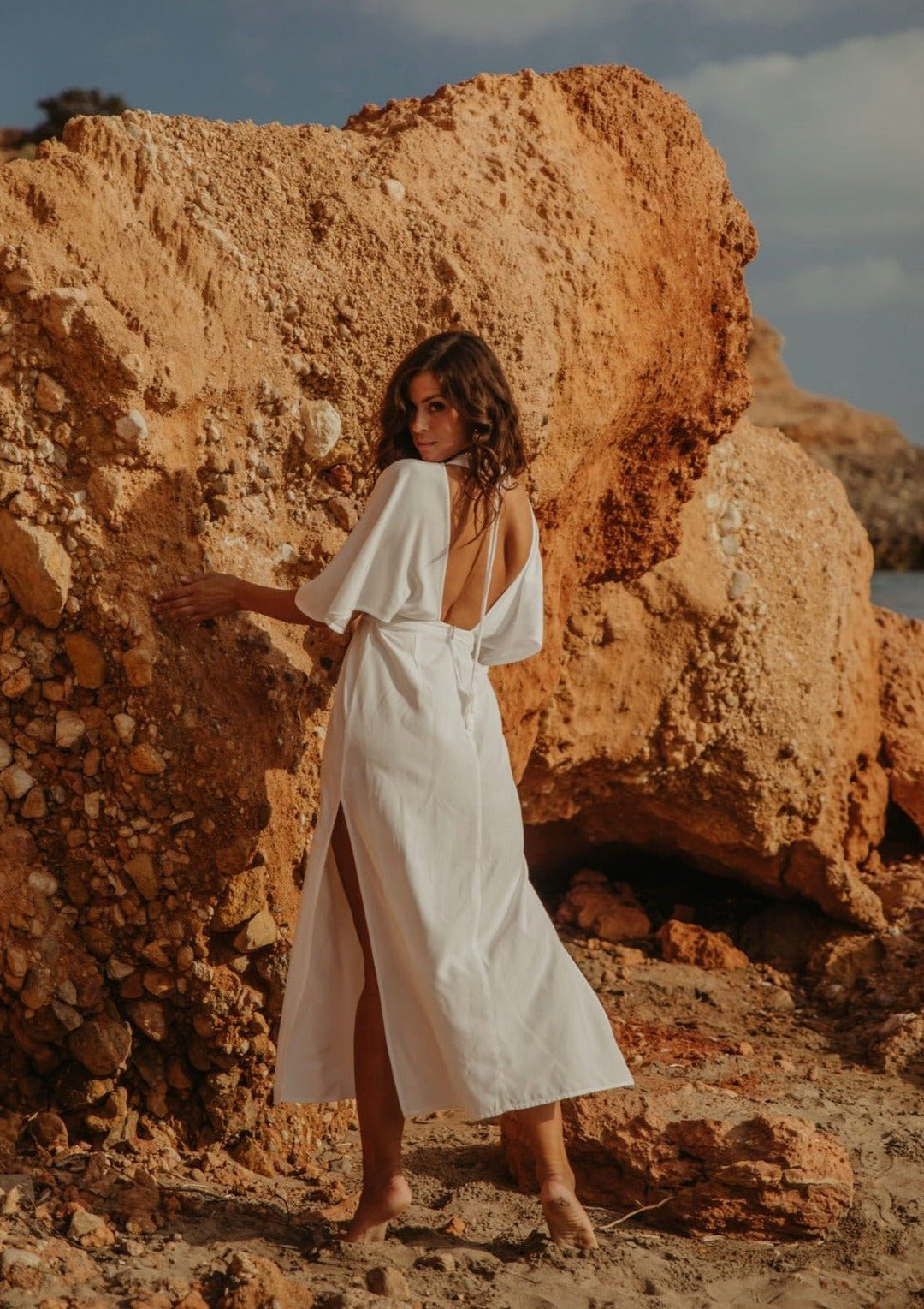 Aurora Dress | White - www.melissaphair.com