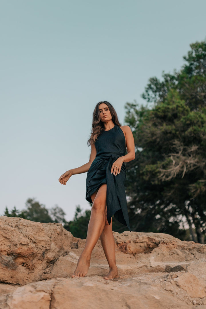 The Aimee Halterneck MiniDress - www.melissaphair.com